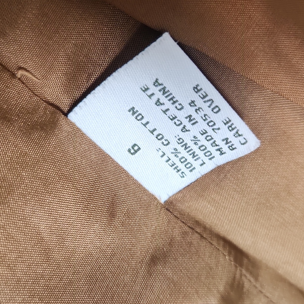 Orvis Red Corduroy Blazer Barn Coat Size 6 - Picture 6 of 13